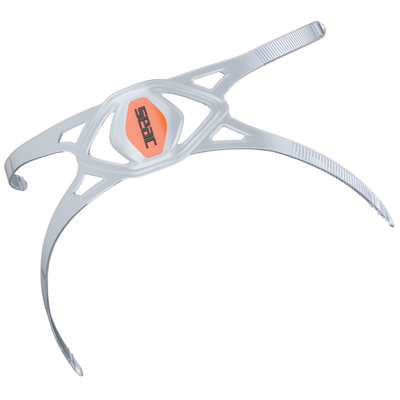 Seac Libera Silikone Strap Med Indsats Klar Orange