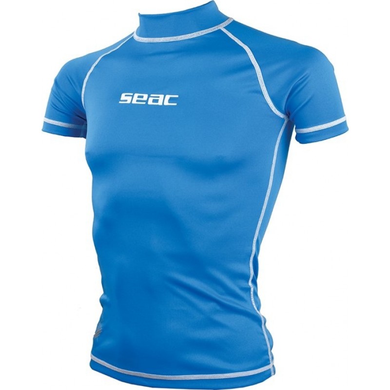 Seac Rash Guard  -sun  Herre Kortærmet Blå