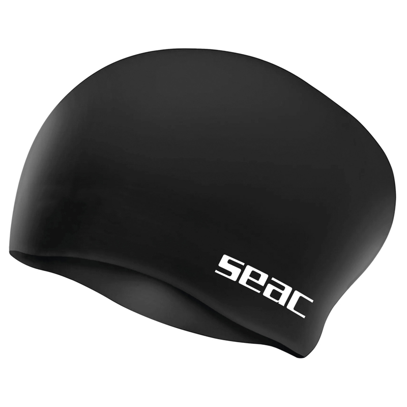 Seac Silikone Badehætte Chignon Sort