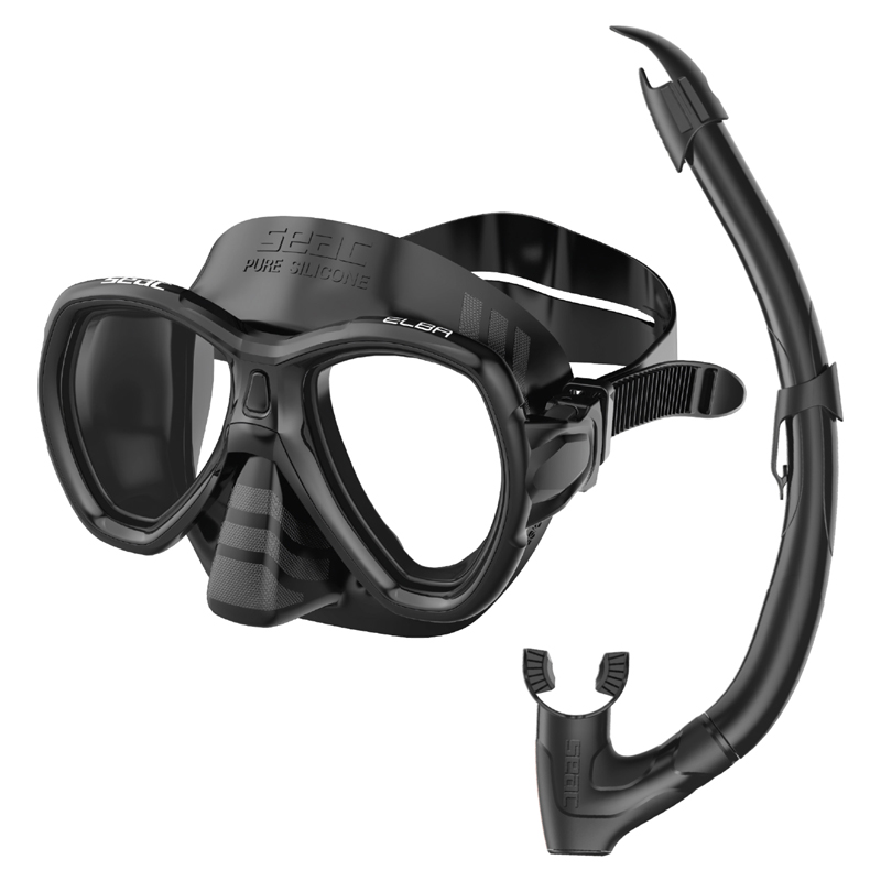 Seac Snorkelsæt Elba Sort