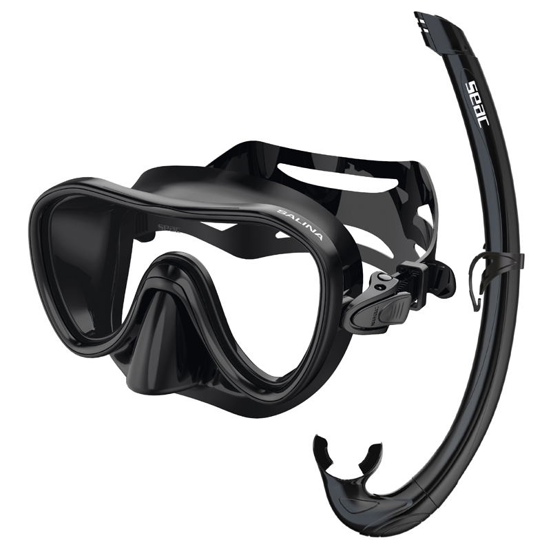 Seac Snorkelsæt Salina Top Sort