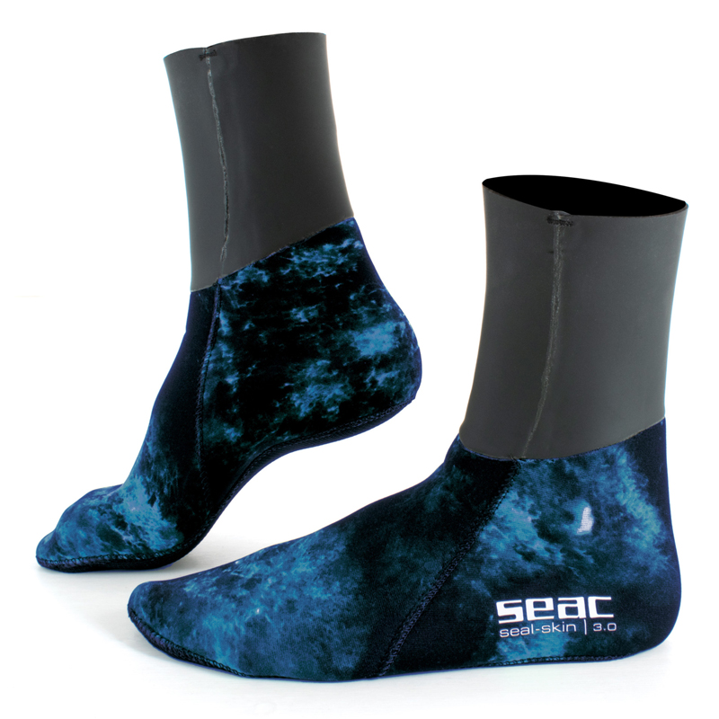 Seac Sokker Seal Skin Camu Blå   Mm