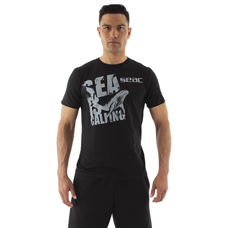 Seac  -shirt Herre Kortærmet 2022 Sort