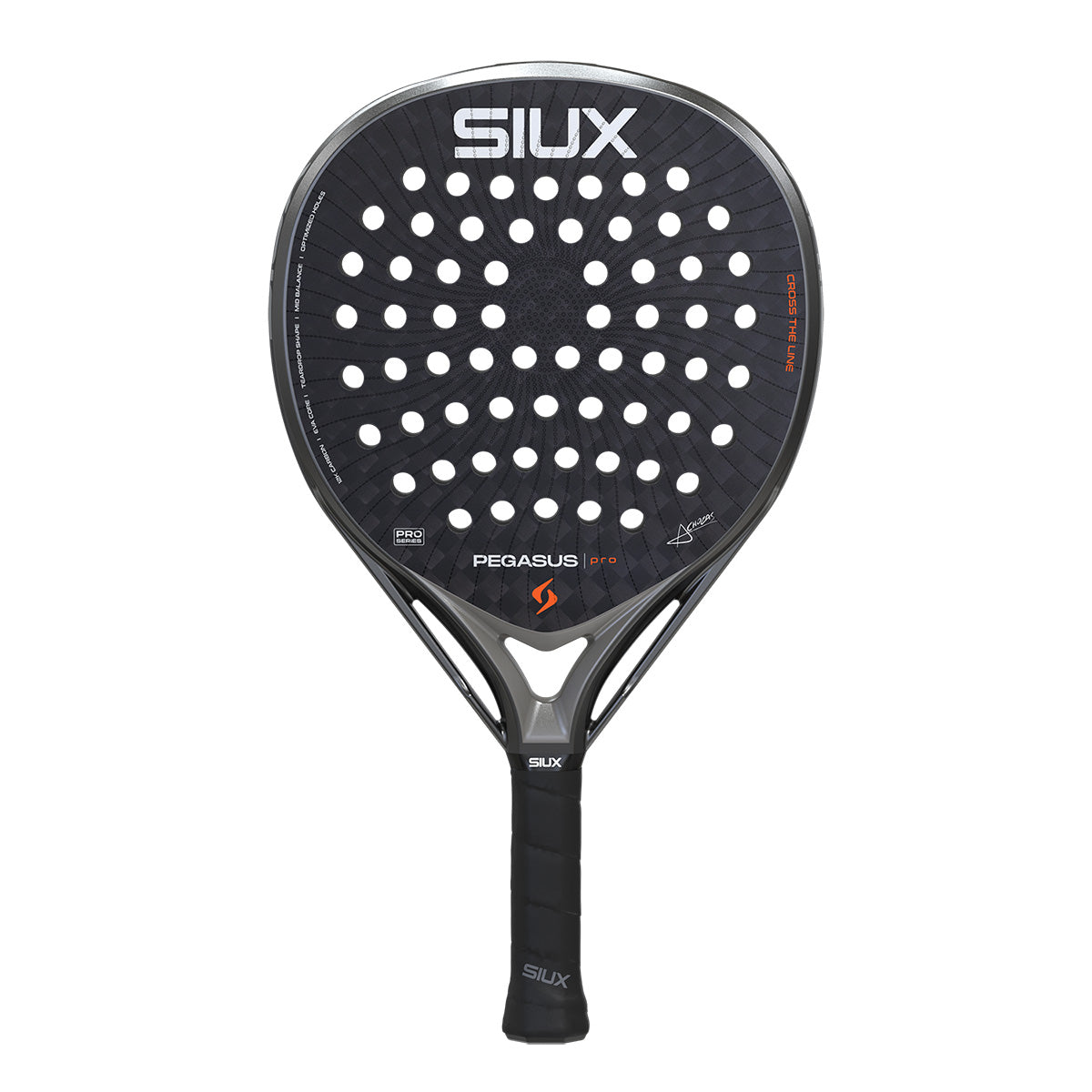 Siux Pegasus Pro 2026 Padelbat  Storm Grey
