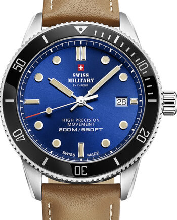 Swiss Military Sm34088 05 Herreur Quartz Diver