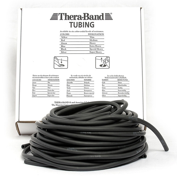Thera-band Tubing  Sort 30     Hård