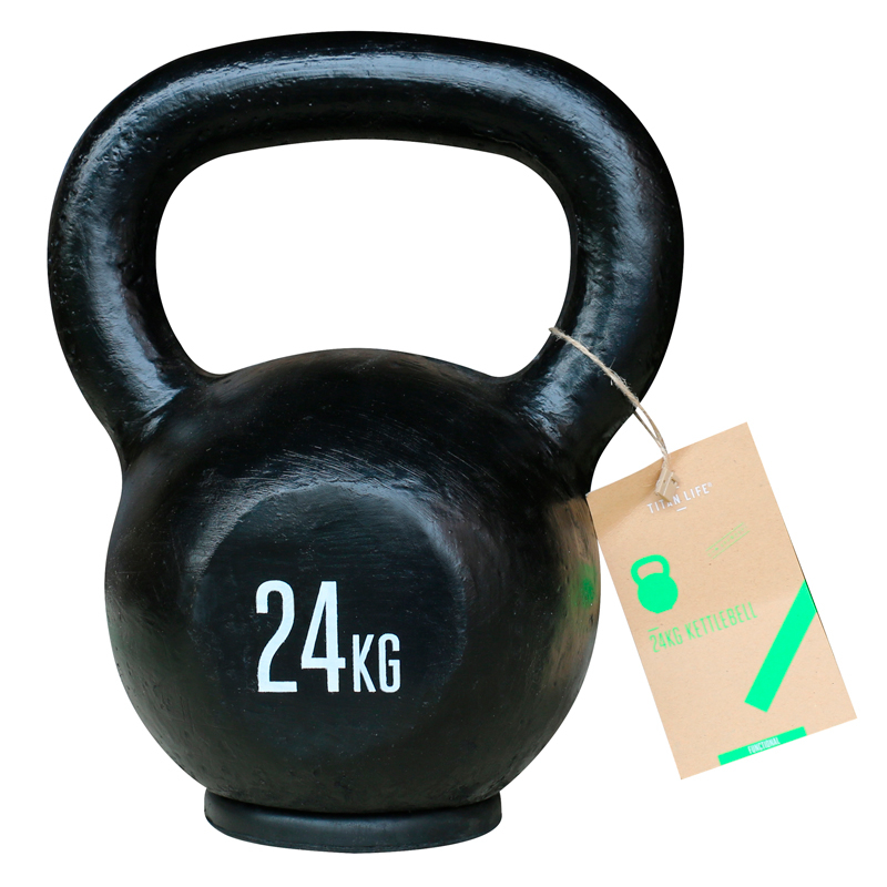 Titan Life Kettlebell 24 Kg   Støbejern