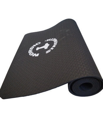 Tpe Yogamåtte Sort    Mm