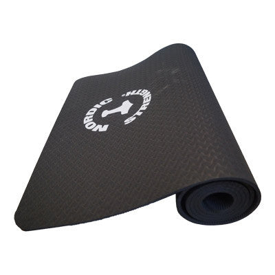Tpe Yogamåtte Sort    Mm