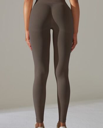 Ultrafit Scrunch Tights Brown Small   Brown
