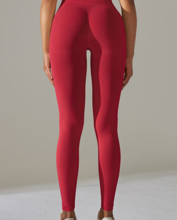 Ultrafit Scrunch Tights Red Small   Red