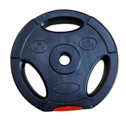 Vægtskive Med Greb   Hård Plast   Kg  30 Mm