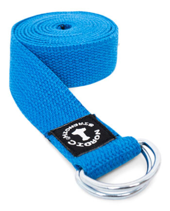 Yogabælte Med Metallukning Blå