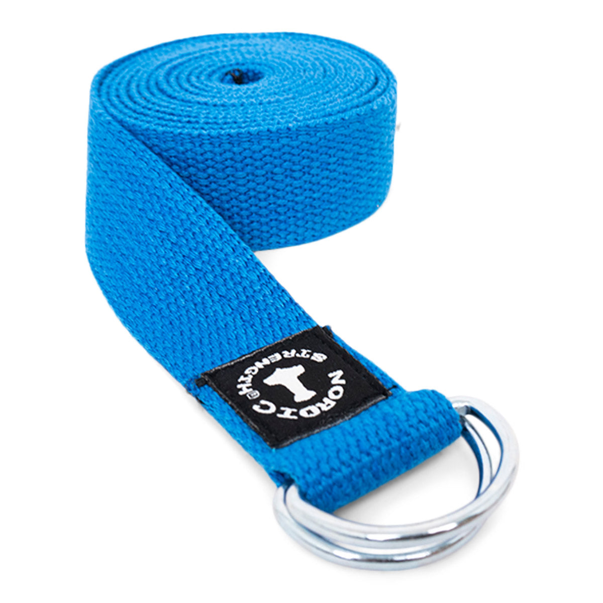 Yogabælte Med Metallukning Blå