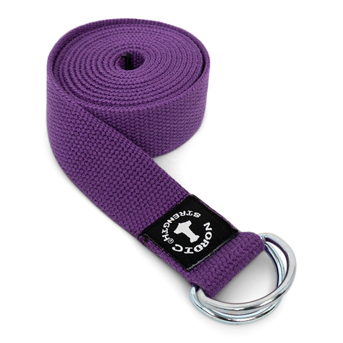 Yogabælte Med Metallukning Lilla