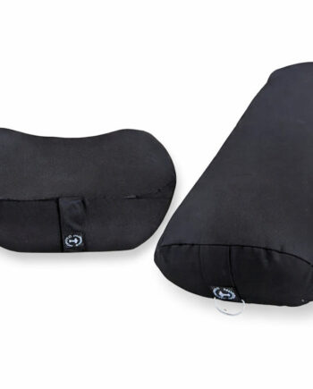 Yogapølle   Meditationspude   Sort  Pakketilbud