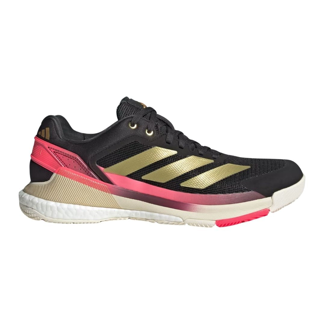 Adidas Crazyquick Boost Men Padelsko Core Black Gold Metallic Solar Turbo 40