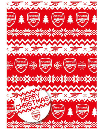 Arsenal Julegavepapir
