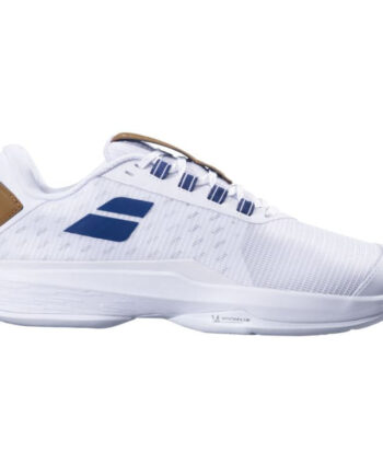 Babolat Jet Tere   All Court Wimbledon Men  White Blue Navy  41