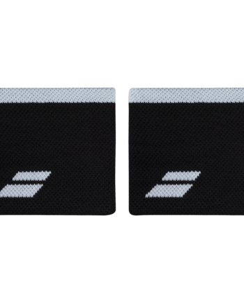 Babolat Logo Wristband Black White