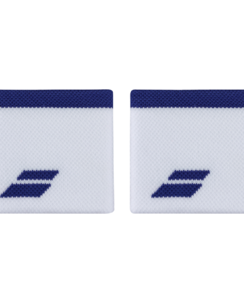 Babolat Logo Wristband White Sodalite Blue
