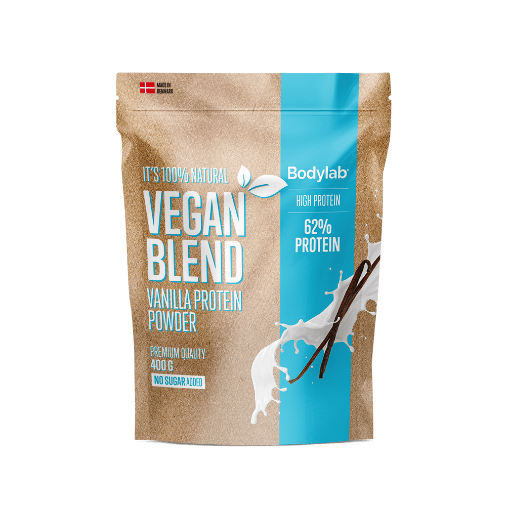 Bodylab Vegan Blend Proteinpulver Vanilje 400g