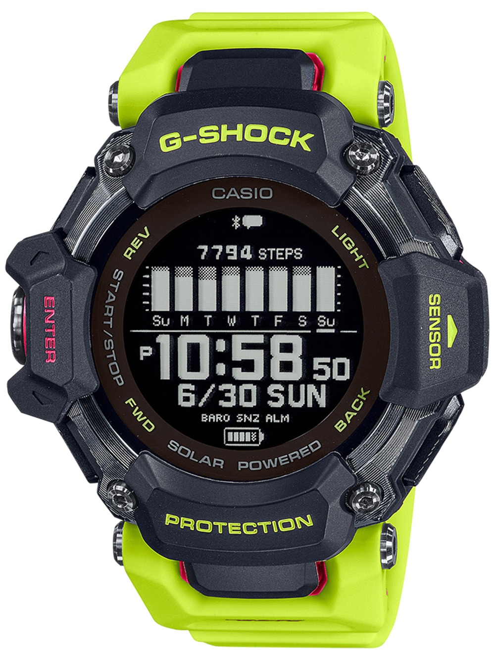 Casio Gbd-h2000-1a9er Herreur -shock -squad