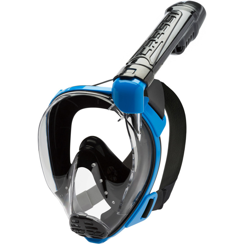 Cressi Baron Full Face Maske Sort Blå