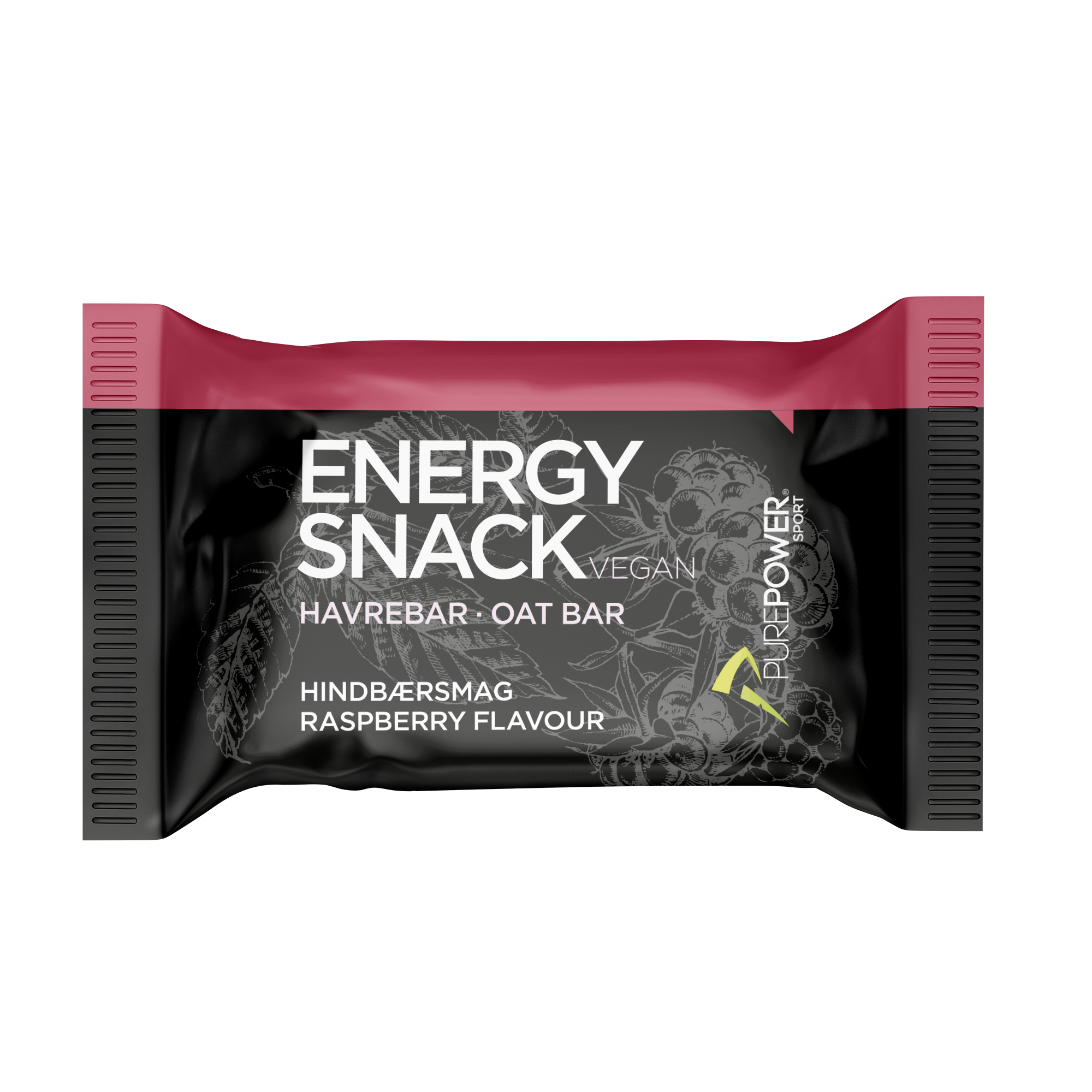 Energy Snack Hindbær 60