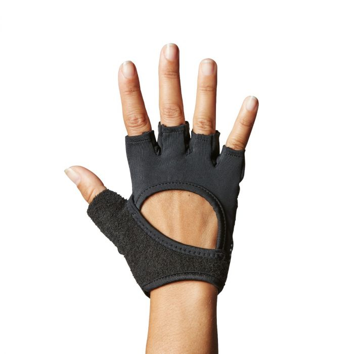 Half Finger Grip Gloves  Tavi Noir  Sort
