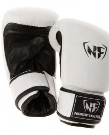 Nordic Fighter Bag Gloves Sandsækhandsker Hvid Læder  -large