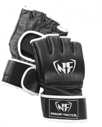 Nordic Fighter Mma Handsker Fight Gloves Black  -large