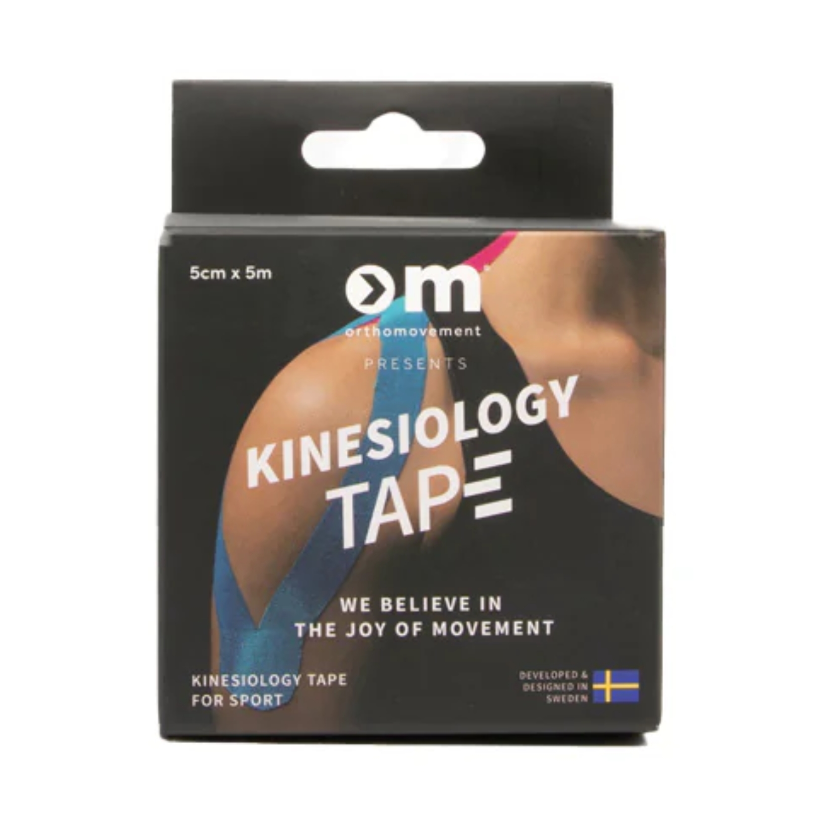 Ortho Movement Kinesiology Tape Cm Black