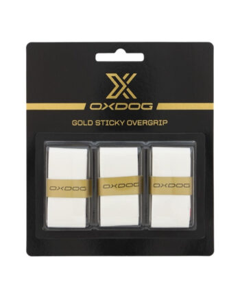 Oxdog Gold Sticky Overgrips   -pak  White
