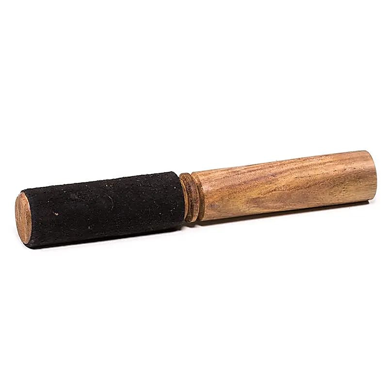 Rubbing Stick Til Syngeskål   Ruskind  Sort