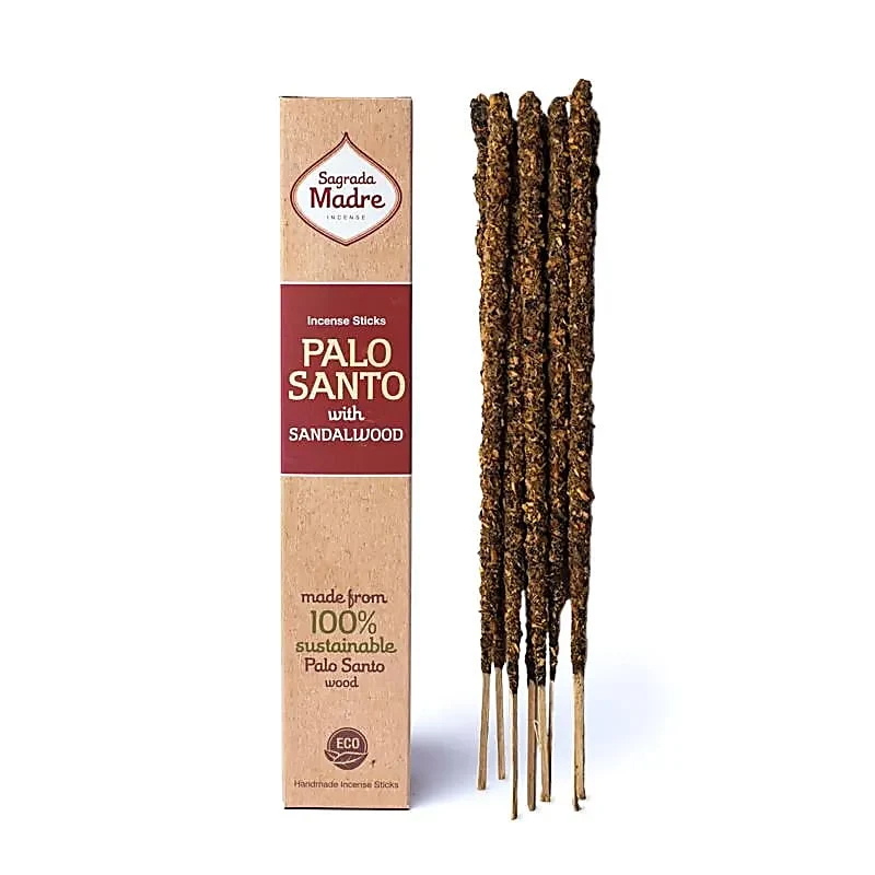 Sagrada Madre Palo Santo-røgelse Med Sandeltræ Stk