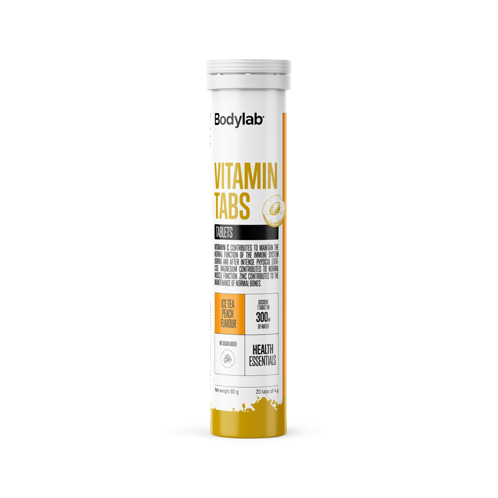 Vitamin Tabs 20 Stk Ice Tea Peach
