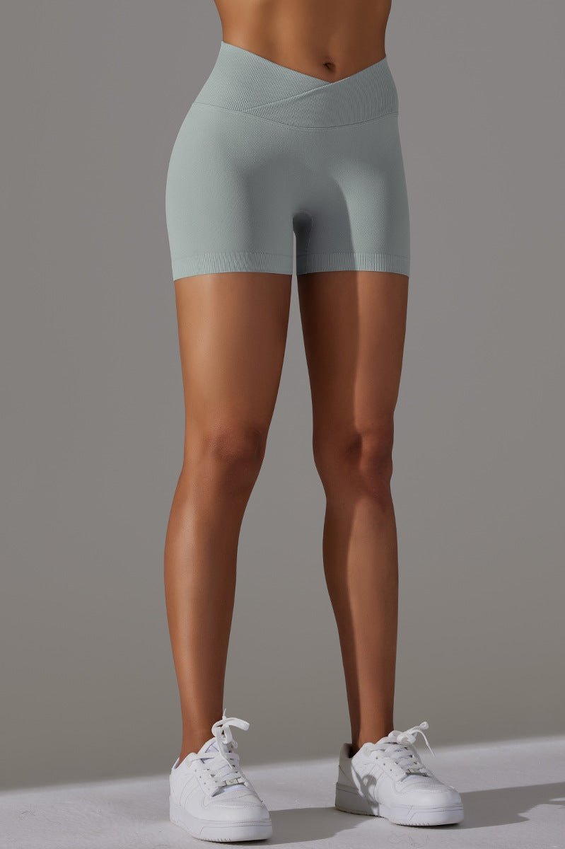 Zencurve   Shaped Shorts   Mid Waist Lightgrey Medium   Lightgrey