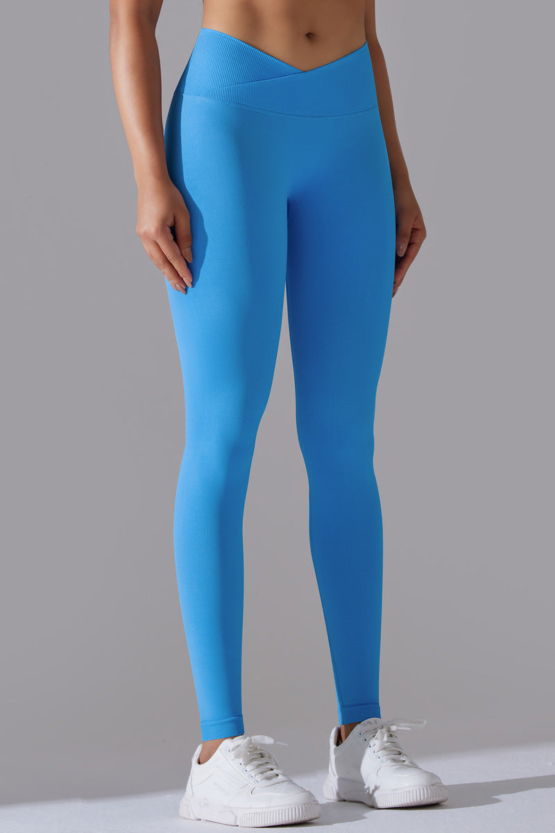 Zencurve   Shaped Tights   Mid Waist Blue Small   Blue