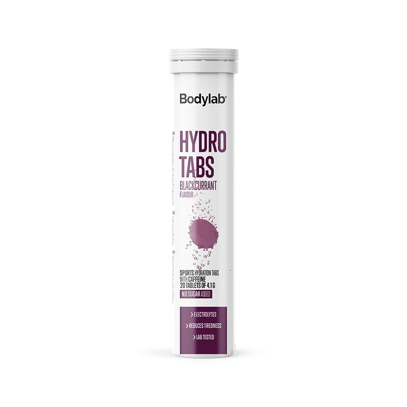 Bodylab Hydro Tabs Blackcurrant 20 Stk    Elektrolytter