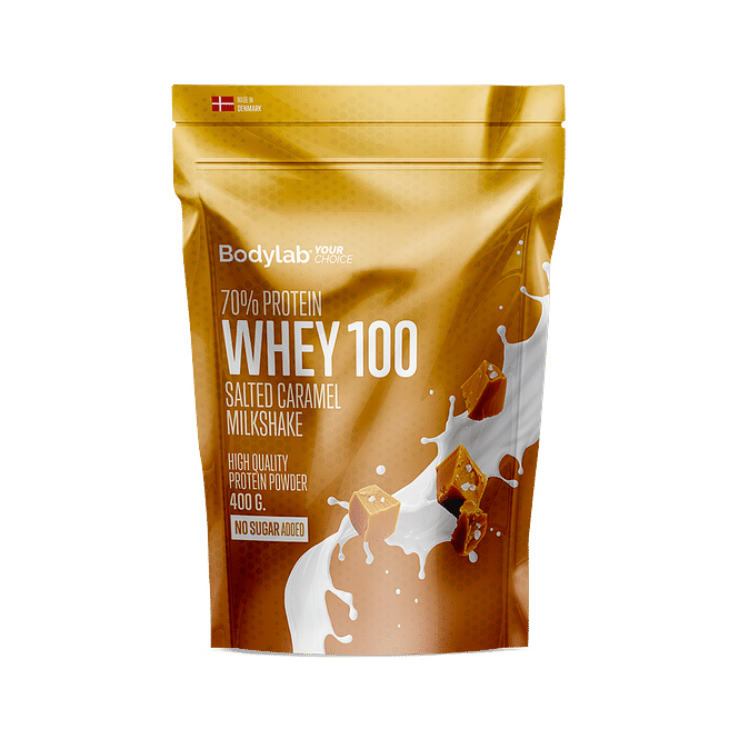 Bodylab Whey 100  400    Salted Caramel Milkshake