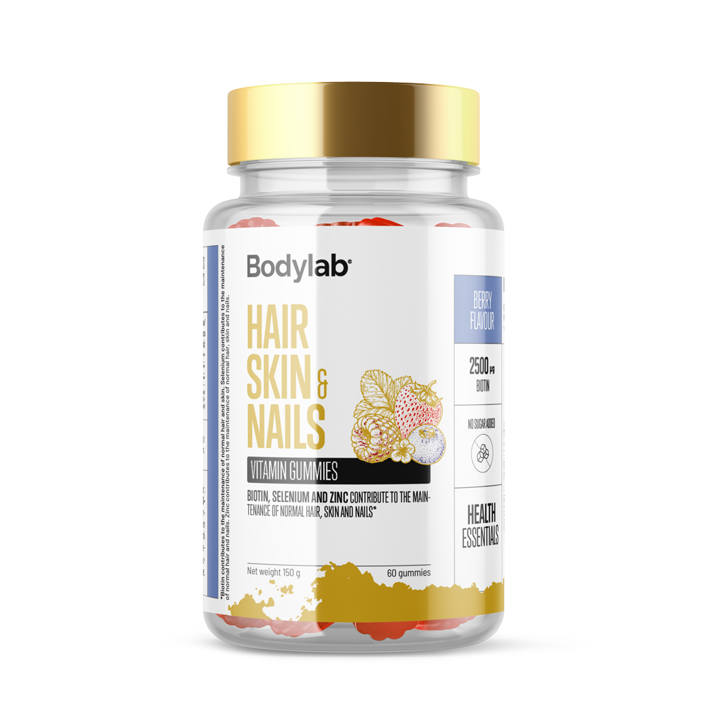 Hair Skin   Nails Gummies  60 Stk  Berry