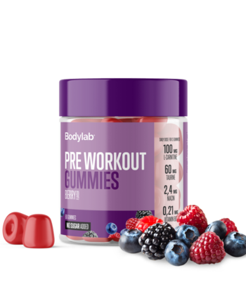 Pre Workout Gummies  60 Stk  Berry