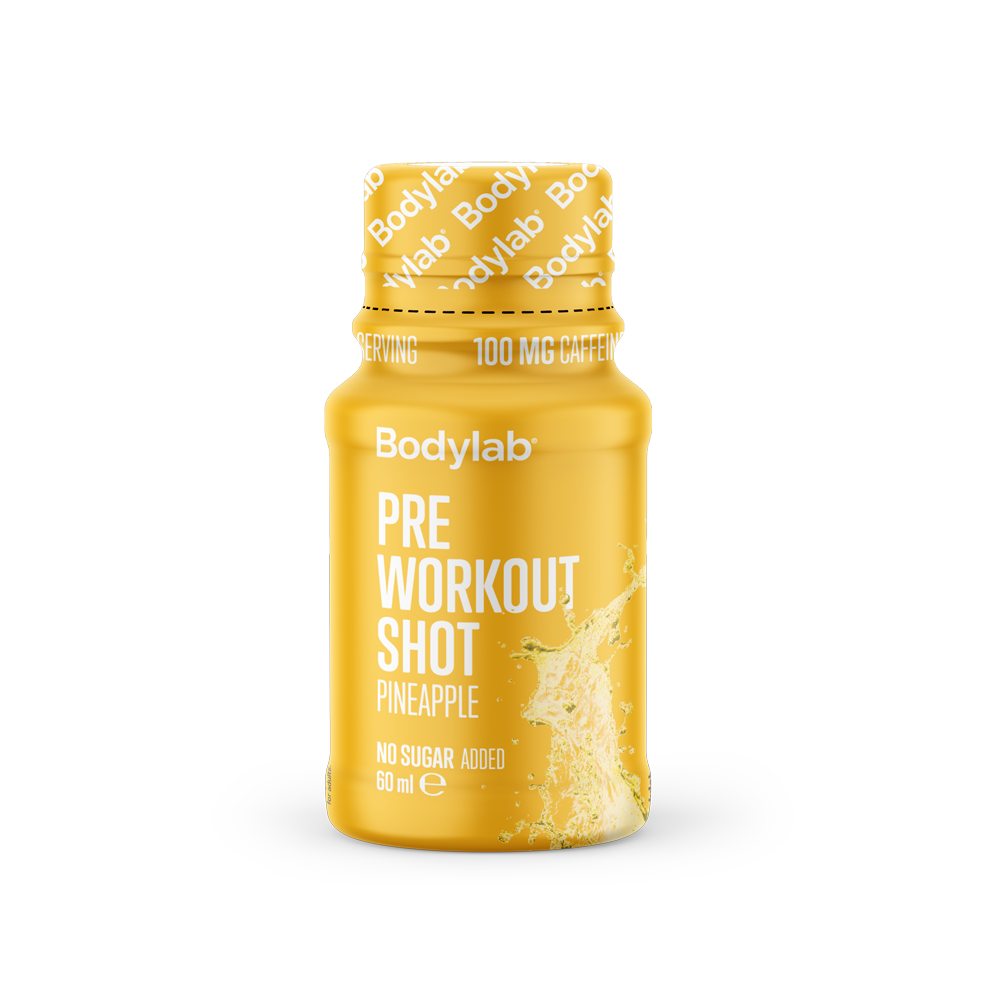 Pre Workout Shot  60 Ml  Pineapple