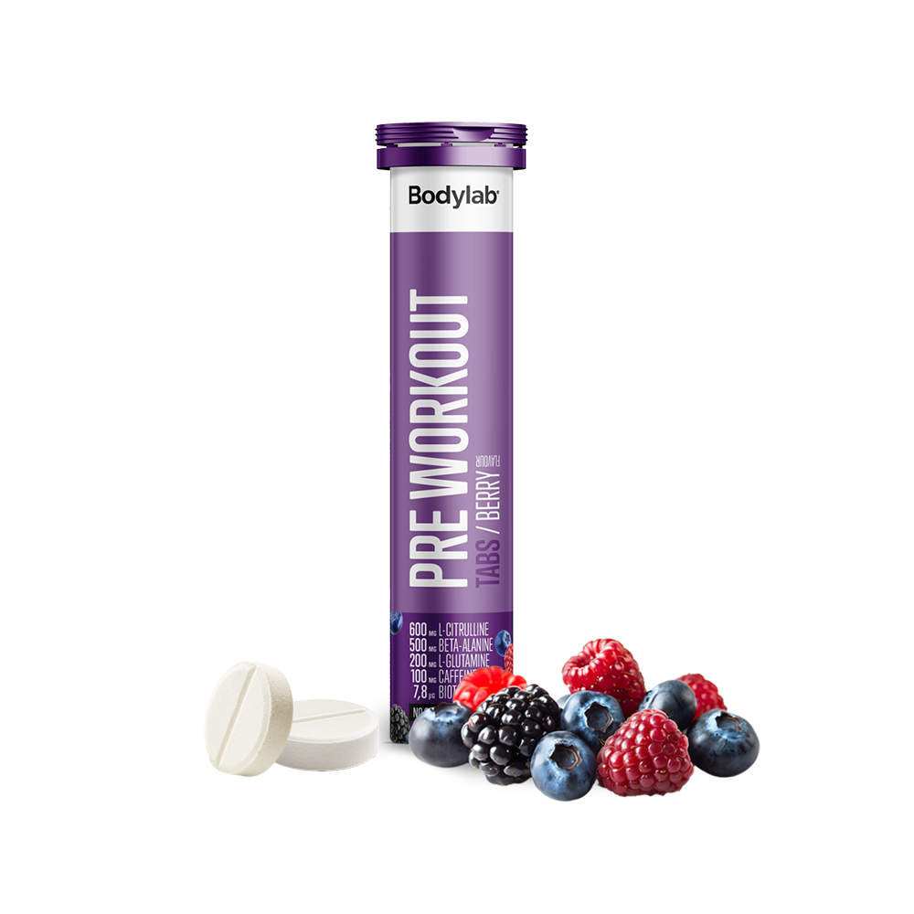 Pre Workout Tabs  20 Stk  Berry