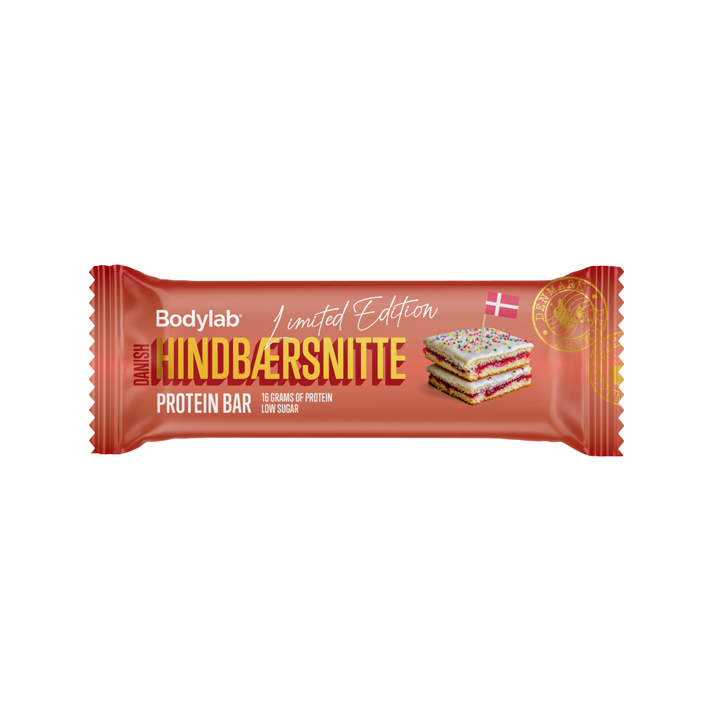 Protein Bar  55    Hindbærsnitte