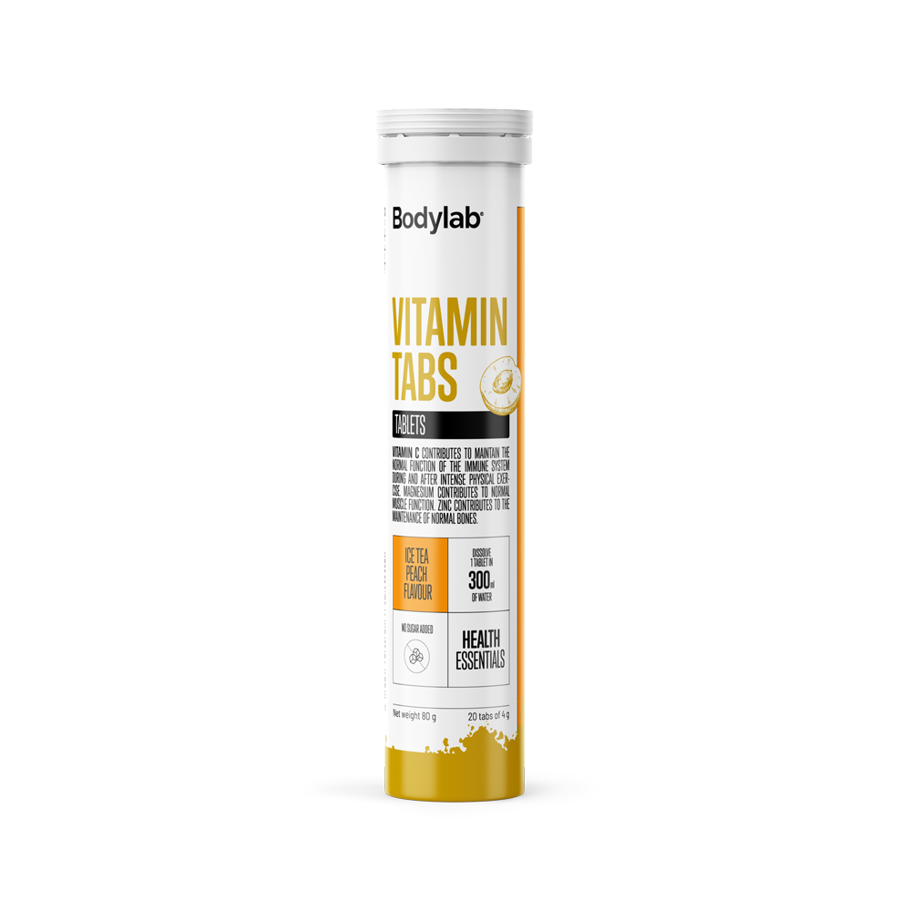 Vitamin Tabs 20 Stk Ice Tea Peach