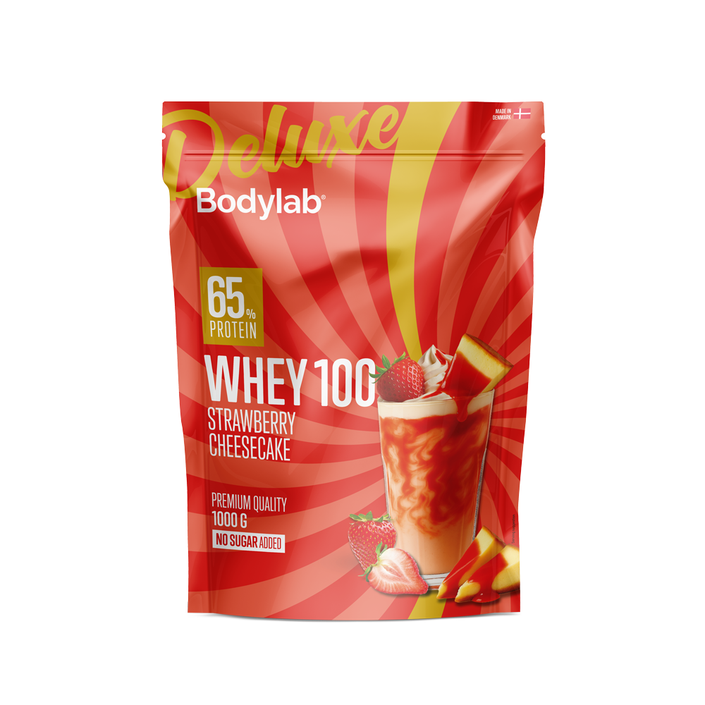 Whey 100 Deluxe Kg Strawberry Cheesecake